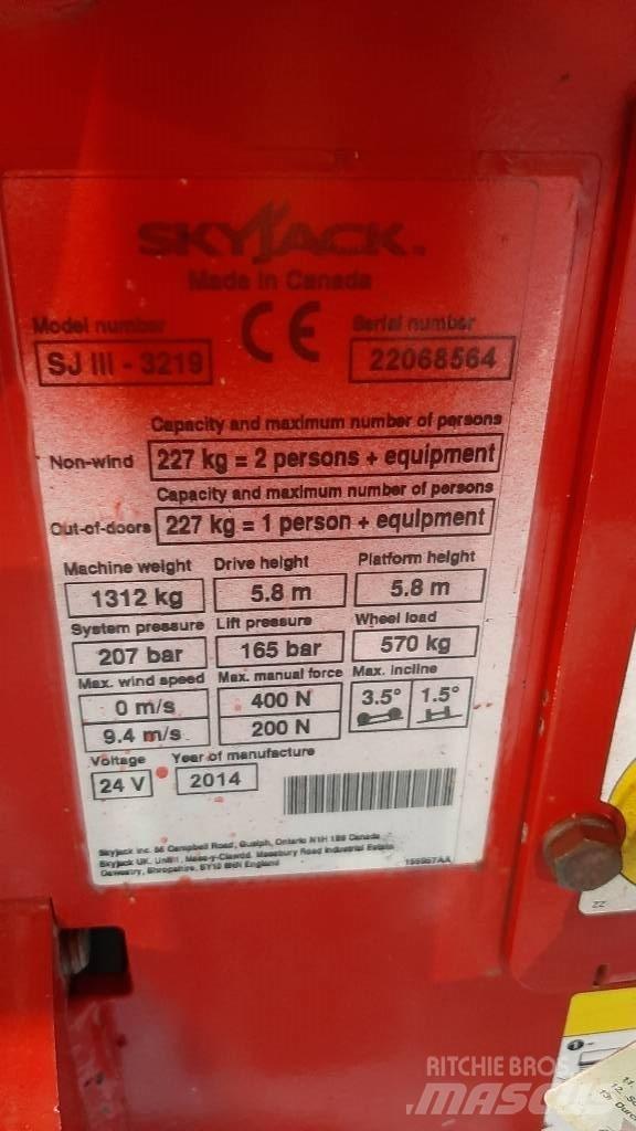 SkyJack SJIII 3219 Piattaforme a pantografo