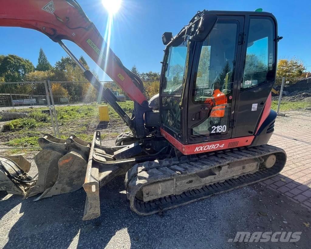 Kubota KX-080-4 Miniescavatori