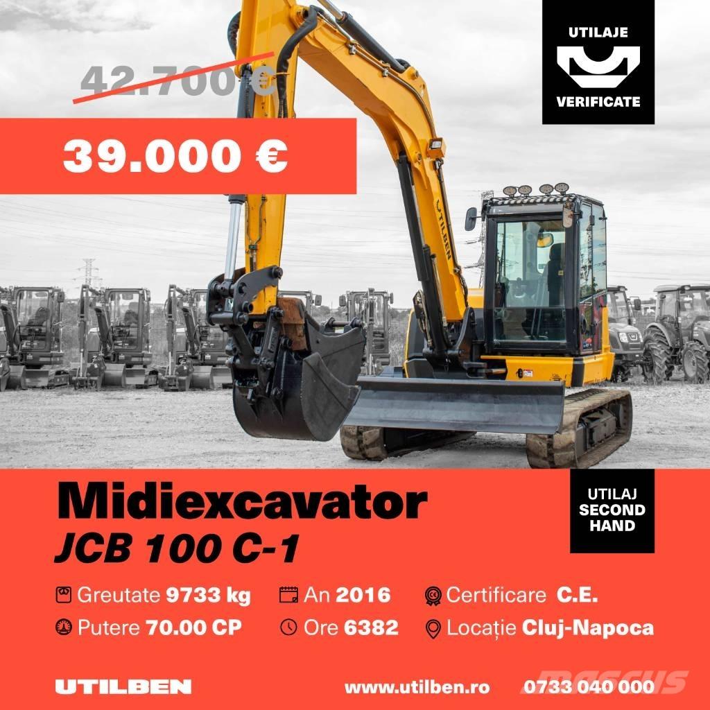 JCB 100 C-1 Escavatori medi 7t - 12t