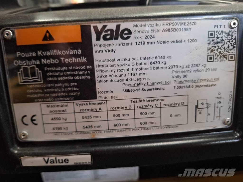 Yale ERP 50 VM Carrelli elevatori elettrici