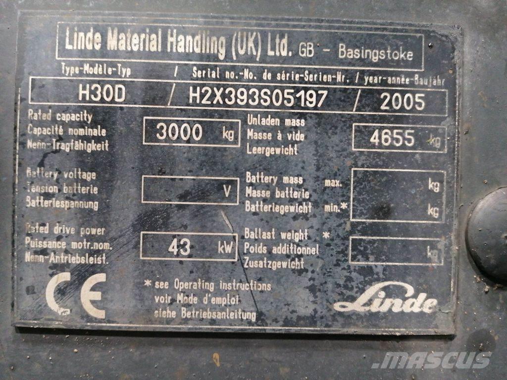 Linde H30D Carrelli elevatori diesel