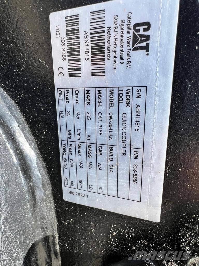 CAT M314-07 Escavatori gommati