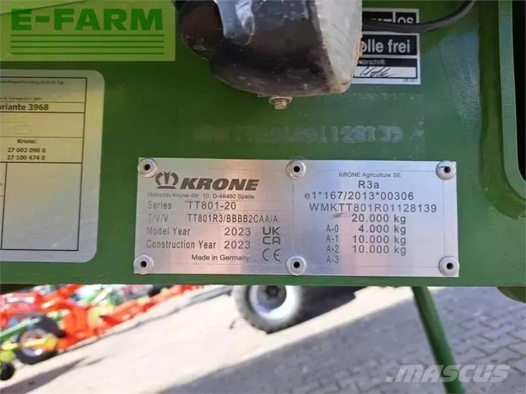 Krone gx 440 Carri per la granella