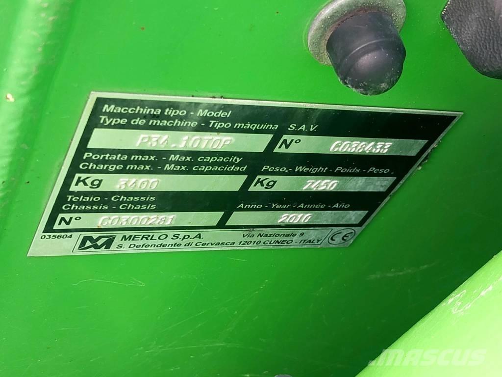 Merlo P34.10 TOP Sollevatori telescopici