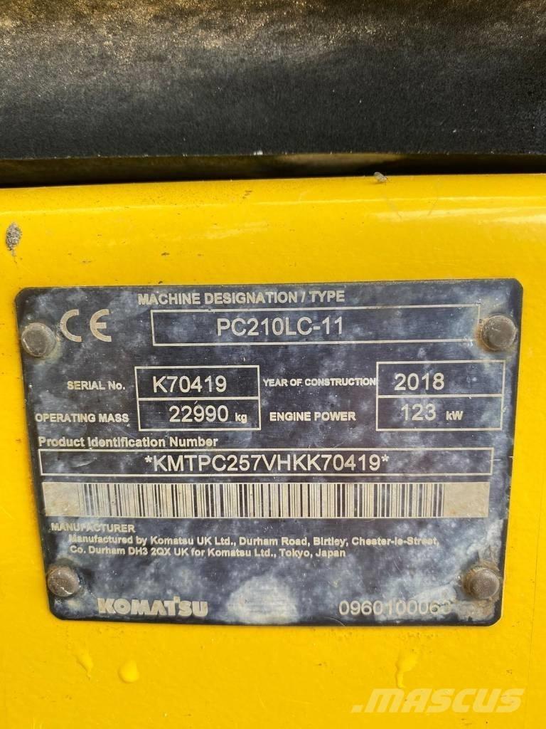 Komatsu PC 210 LC Escavatori cingolati
