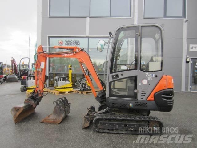 Hitachi ZX 18 Miniescavatori