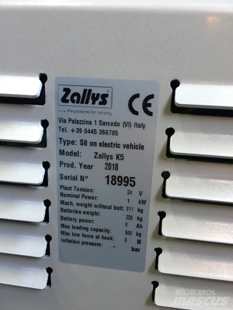 Zallys K5 Commissionatore basso livello