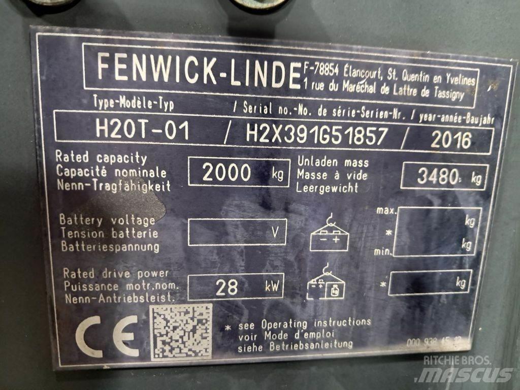 Linde H20T-01 Carrelli elevatori GPL