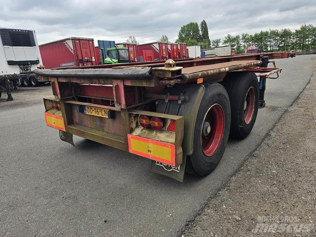 Pacton TXC 230-2 Semirimorchi portacontainer