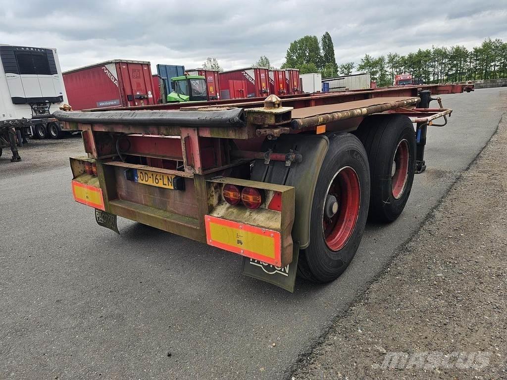 Pacton TXC 230-2 Semirimorchi portacontainer