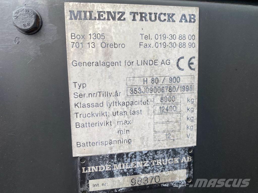 Linde H80D/900 Carrelli elevatori diesel