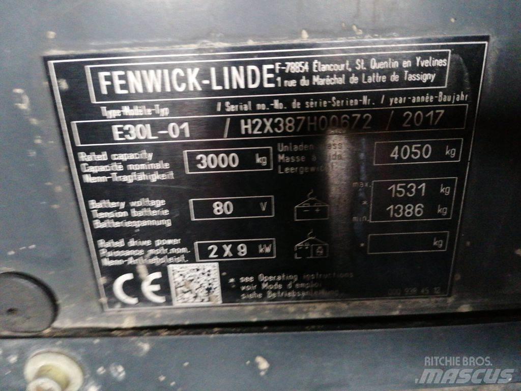 Linde E30L-01 Carrelli elevatori elettrici