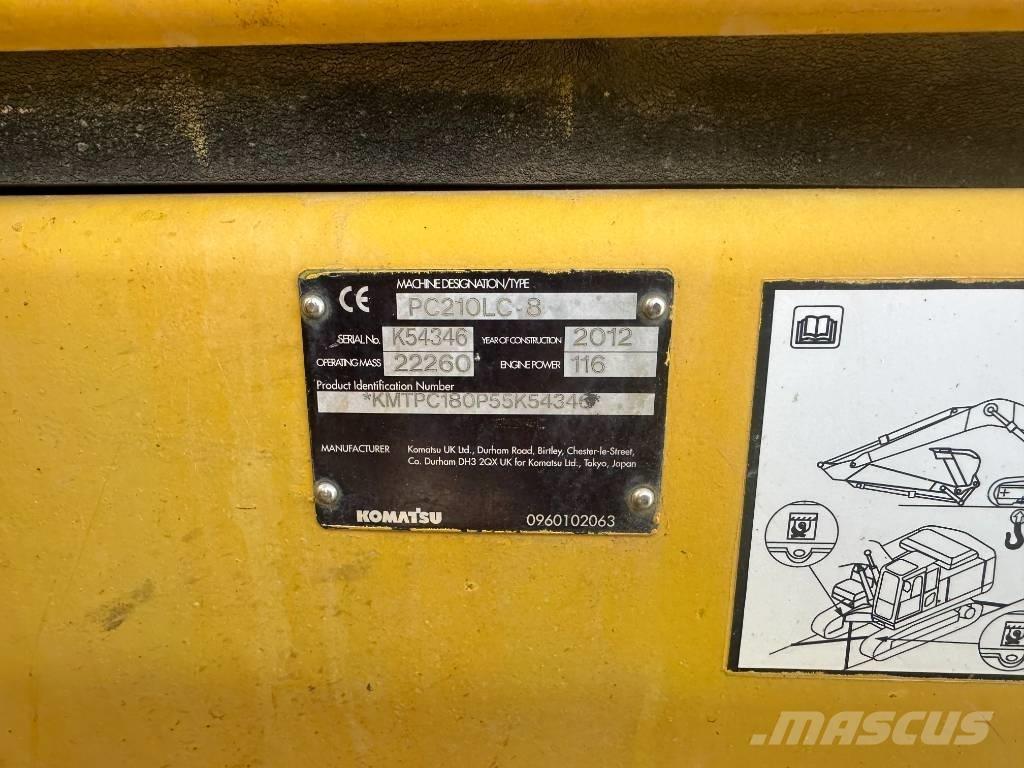Komatsu PC 210 LC-8 Escavatori cingolati