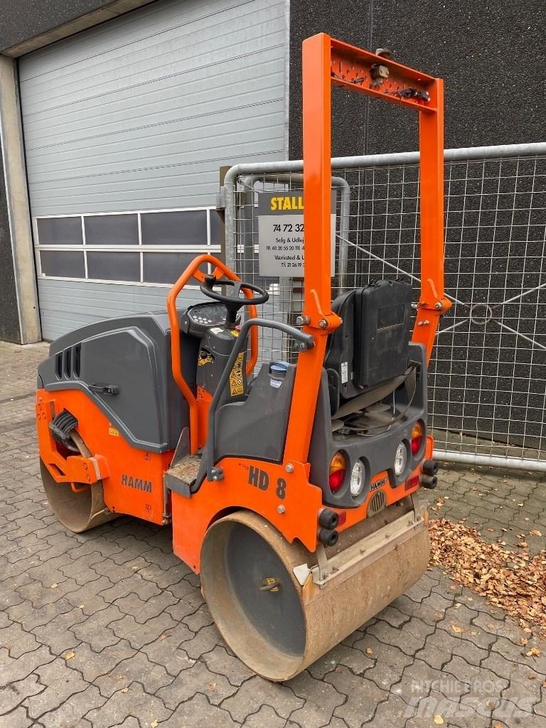 Hamm HD 8 VV Rulli a doppio tamburo