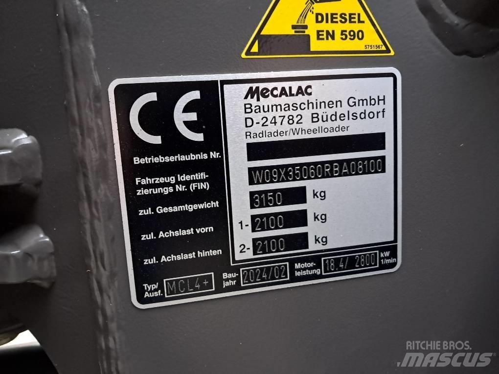 Mecalac MCL 4+ Pale gommate