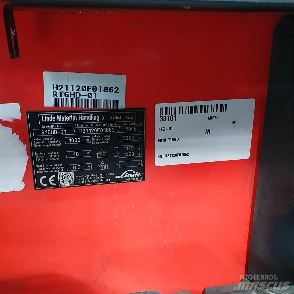 Linde R16HD Carrello retrattile