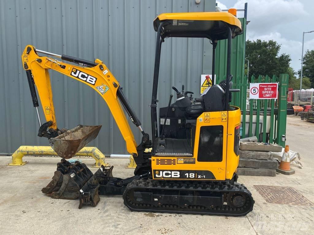 JCB 18 Z Miniescavatori