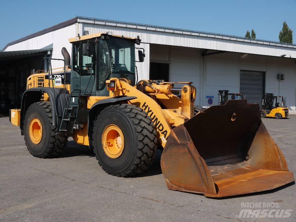Hyundai HL 770-9 Pale gommate