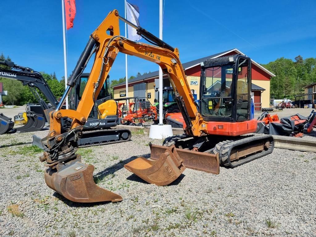 Hanix H 55 DR Miniescavatori