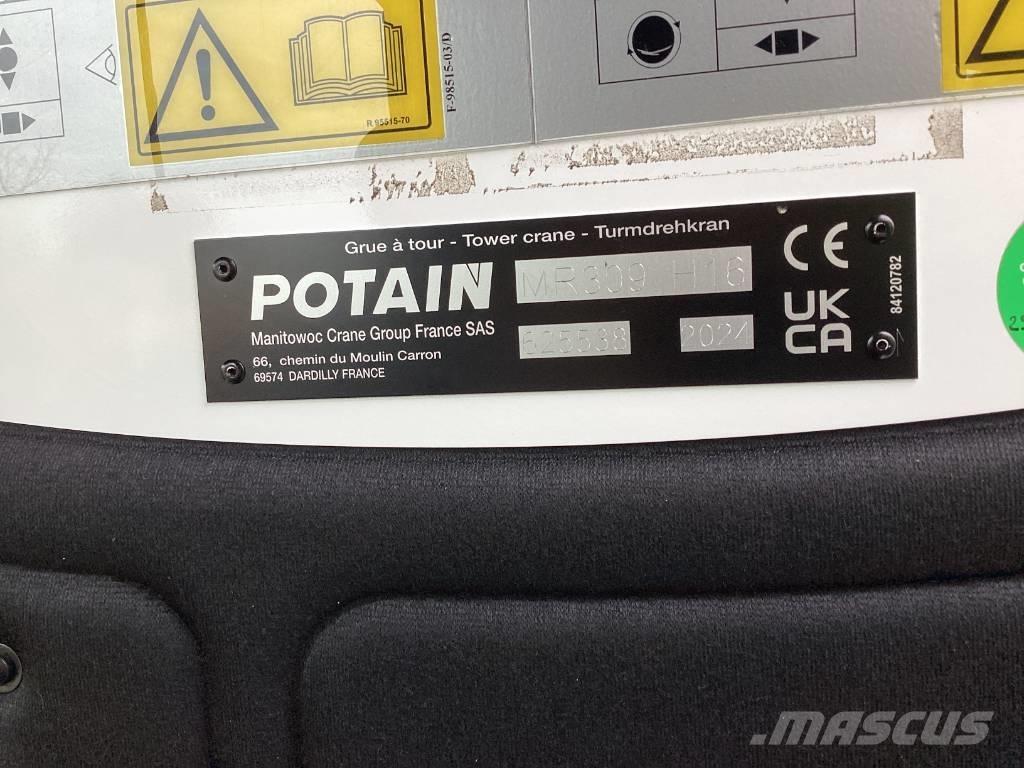 Potain MR309-H16 Gru a torre