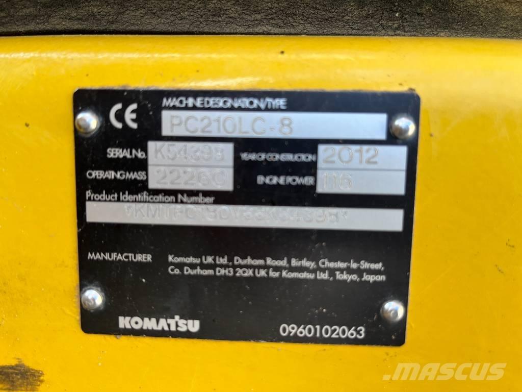 Komatsu PC 210 LC-8 Escavatori cingolati