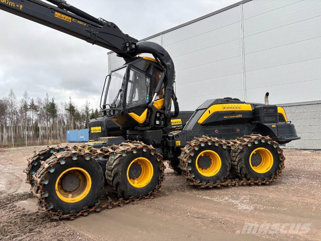 Ponsse Scorpion King Abbattitrici, Disboscatrici