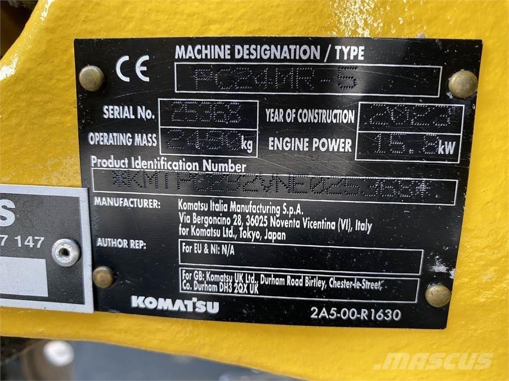 Komatsu PC24MR-5 Escavatori gommati