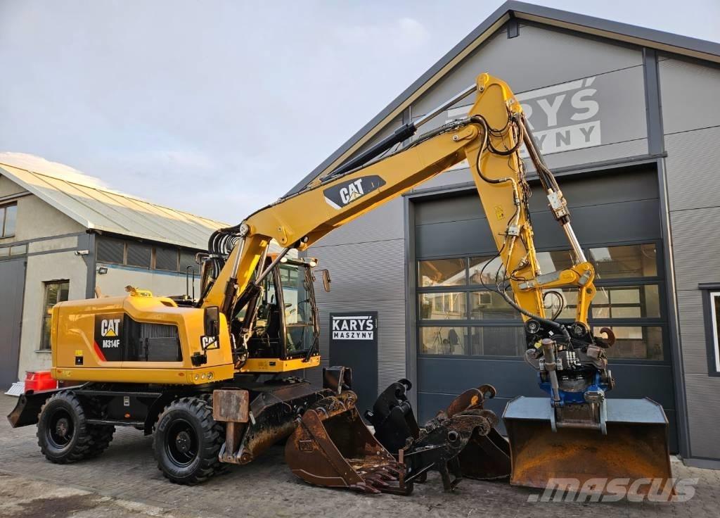 CAT M 314 Escavatori gommati