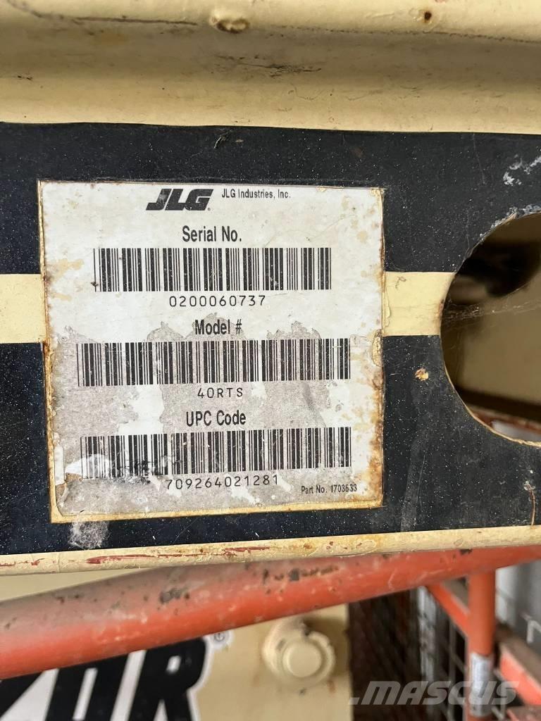 JLG 40 RTS Piattaforme a pantografo