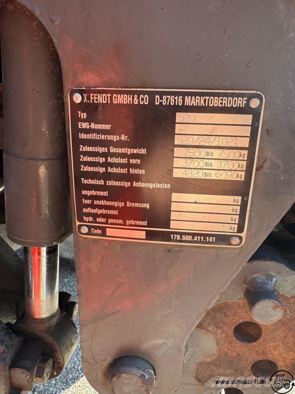 Fendt Xylon 520 Trattori