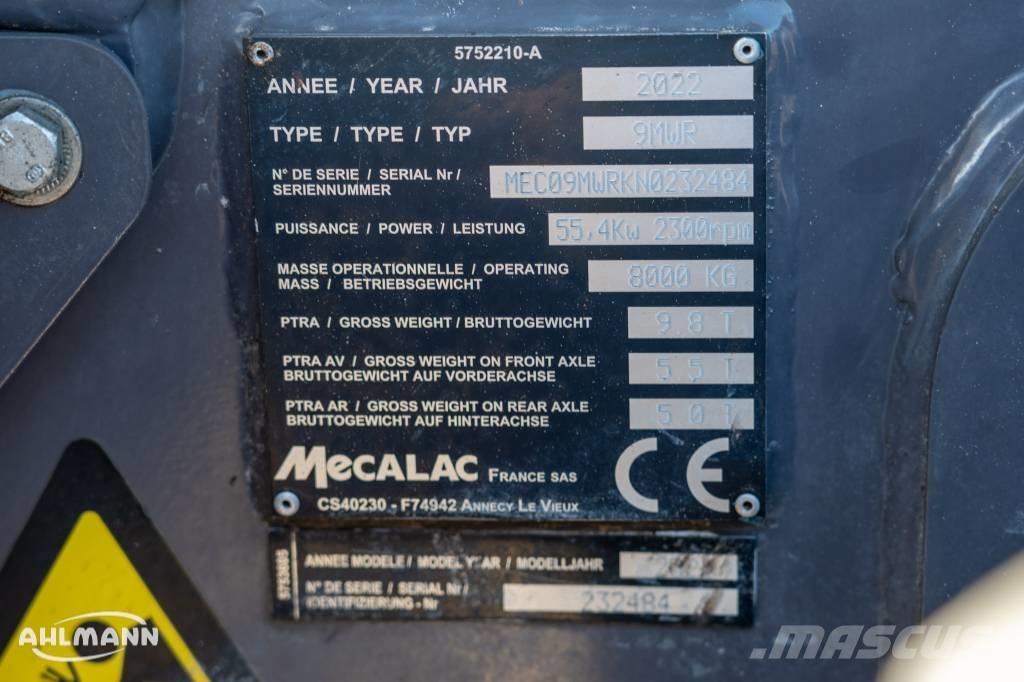Mecalac 9 MWR NG Escavatori medi 7t - 12t