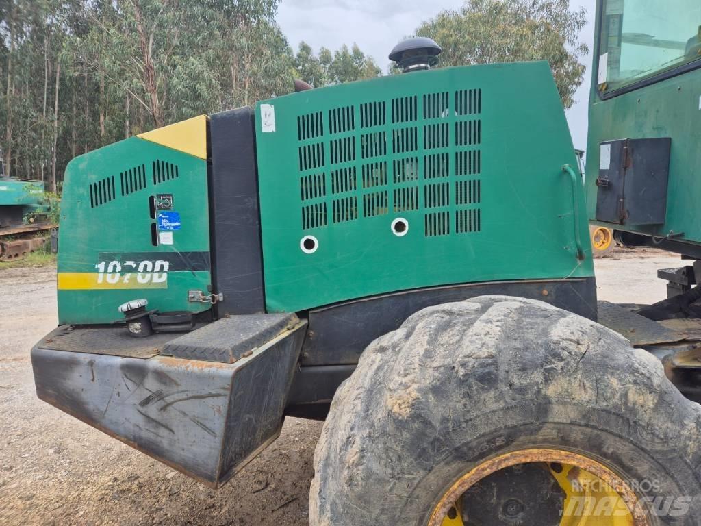 Timberjack 1070D Abbattitrici, Disboscatrici