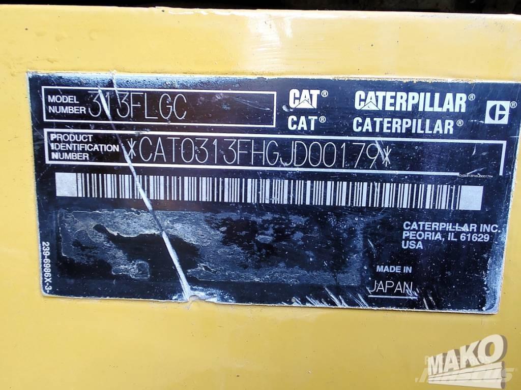 CAT 313 Escavatori cingolati