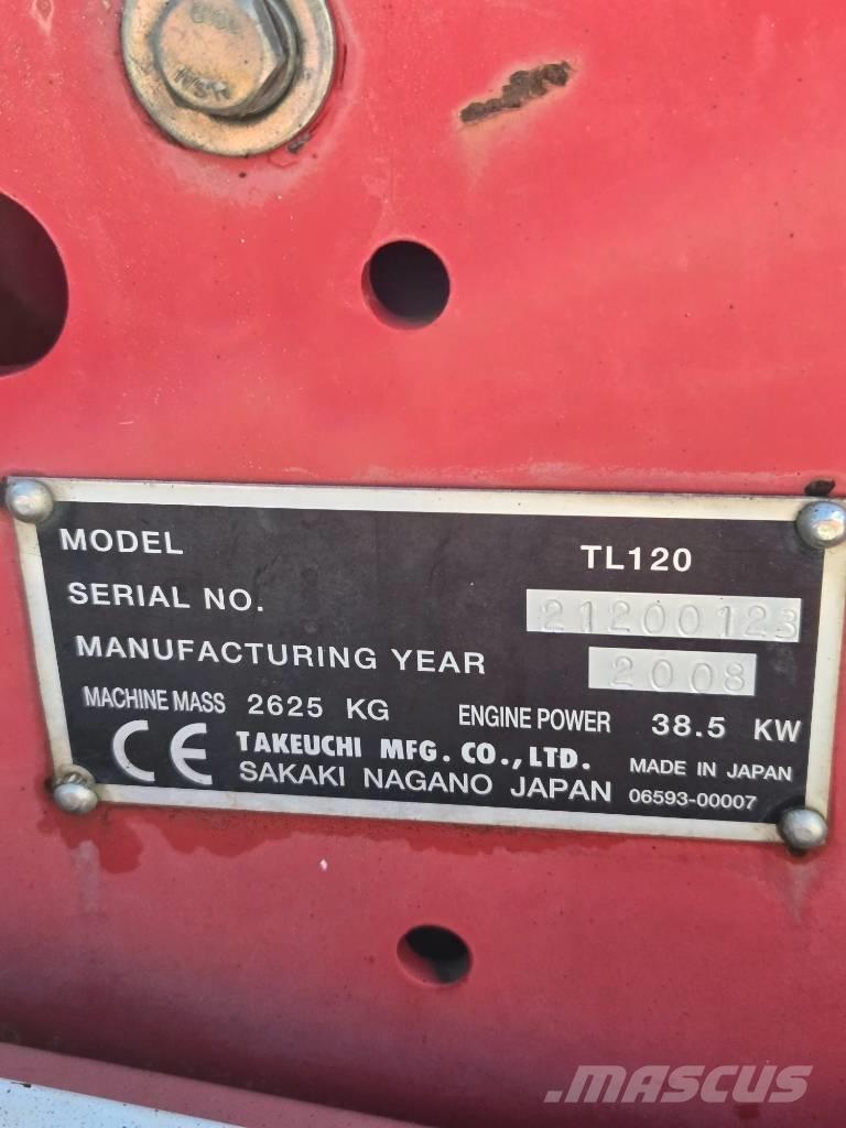 Takeuchi TL120 Mini Pale Gommate
