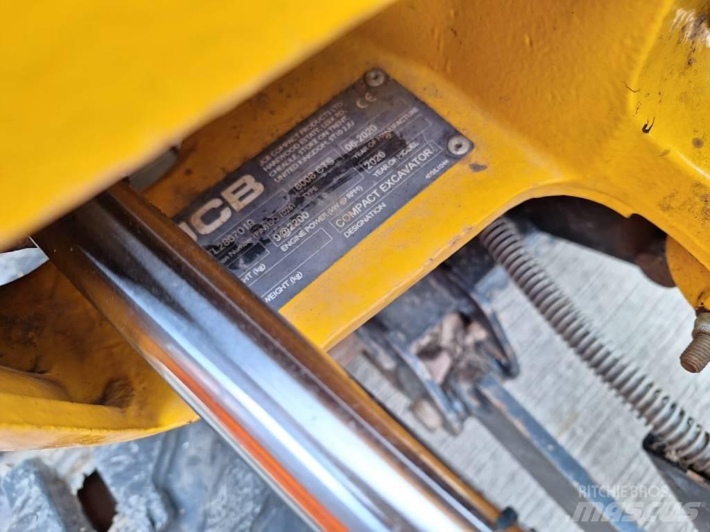 JCB 8008 Miniescavatori