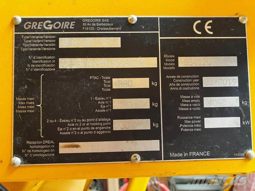 Gregoire G3.220 Vendemmiatrici