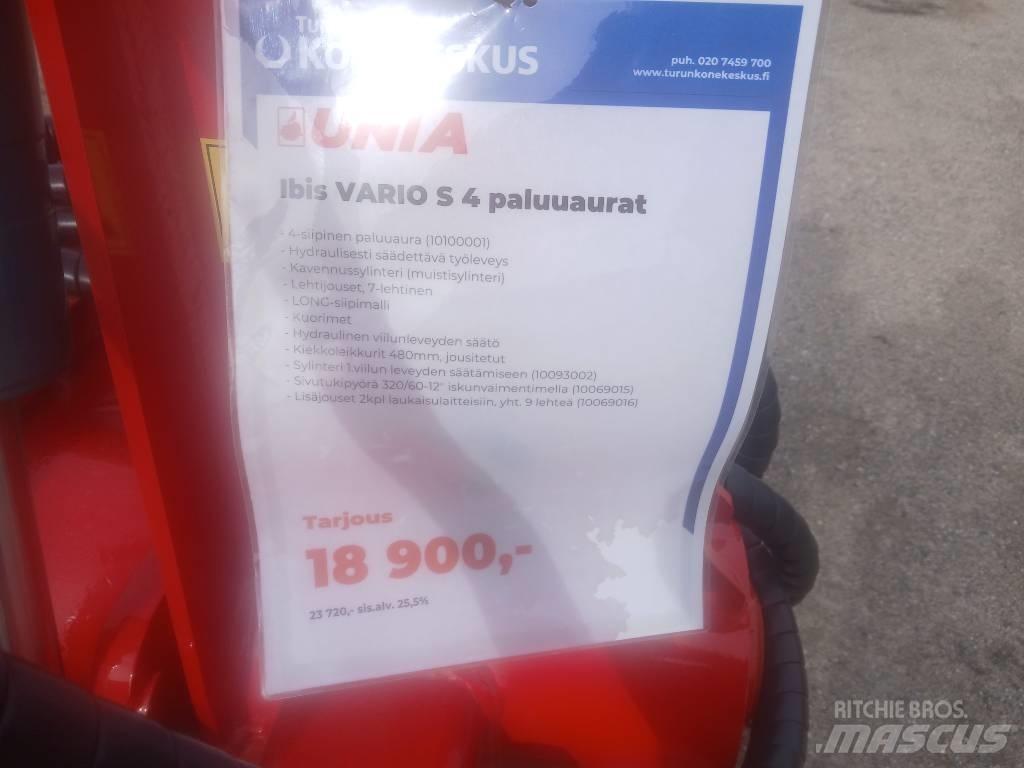 Unia Vario 4S Aratri reversibili