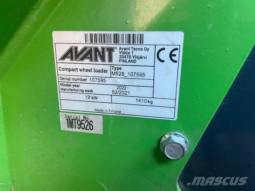 Avant 528 Pale multiuso