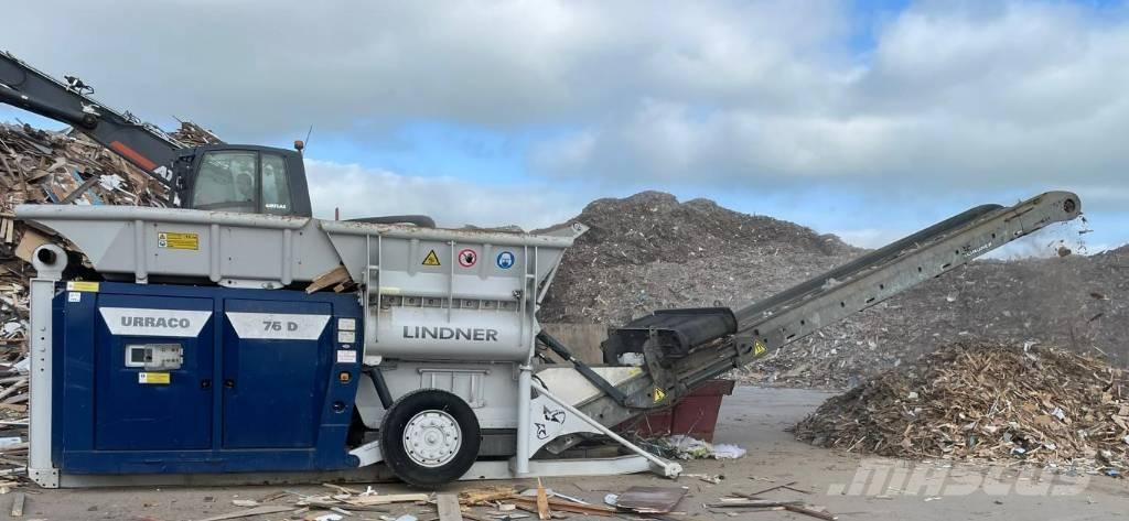 Lindner Urraco 75 D Trituratori di rifiuti