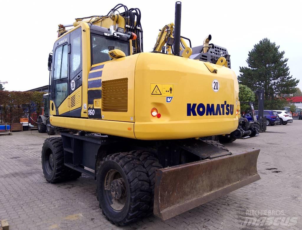 Komatsu PW160-11 Escavatori gommati
