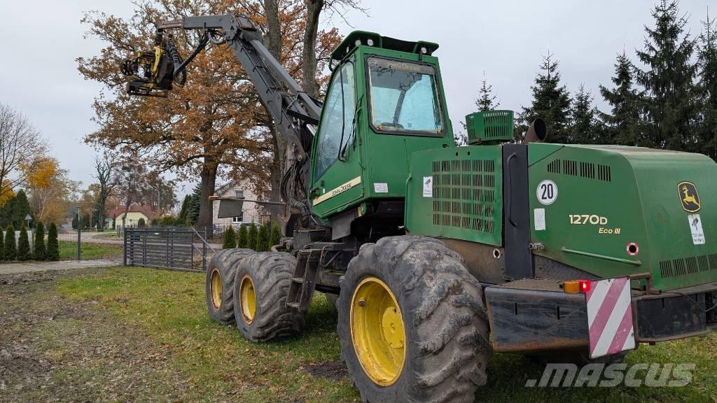 John Deere 1270 D Abbattitrici, Disboscatrici