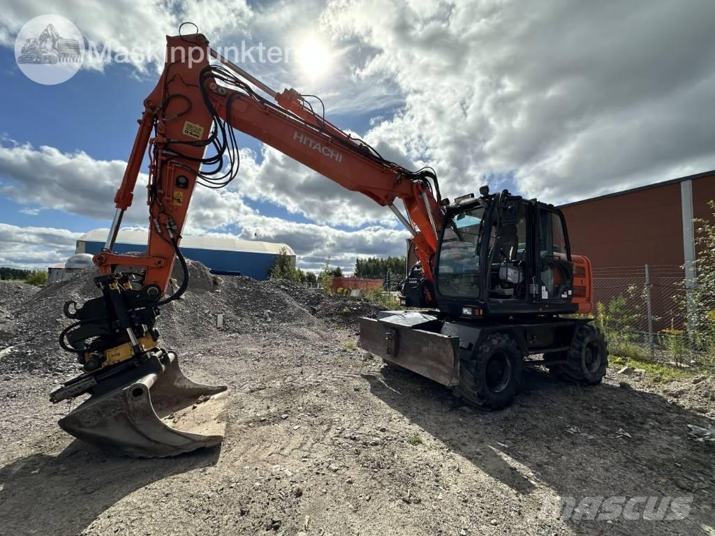 Hitachi ZX 140 W-5B Escavatori gommati