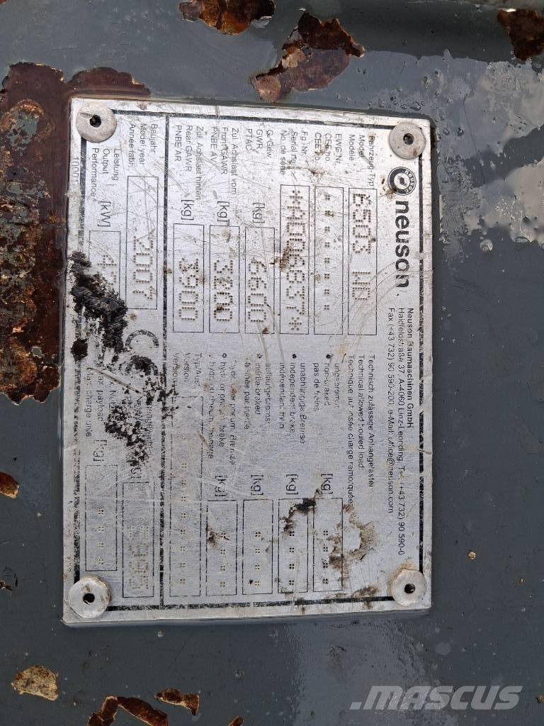 Neuson 6503 WD Escavatori gommati
