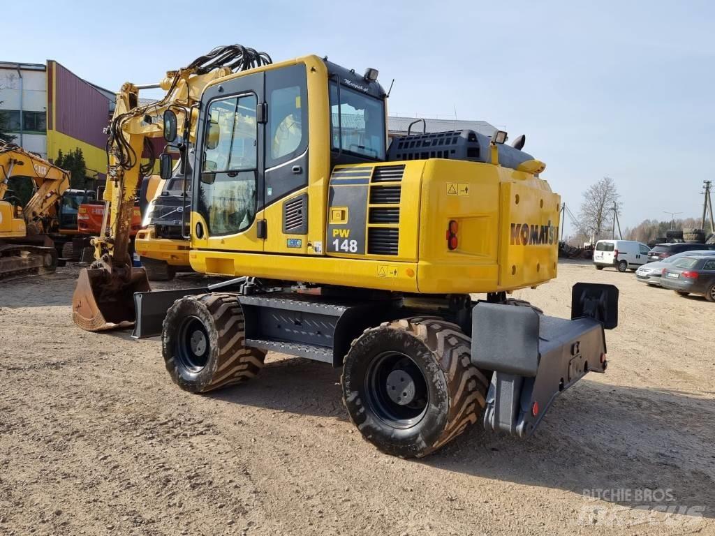 Komatsu PW 148-8 Escavatori gommati