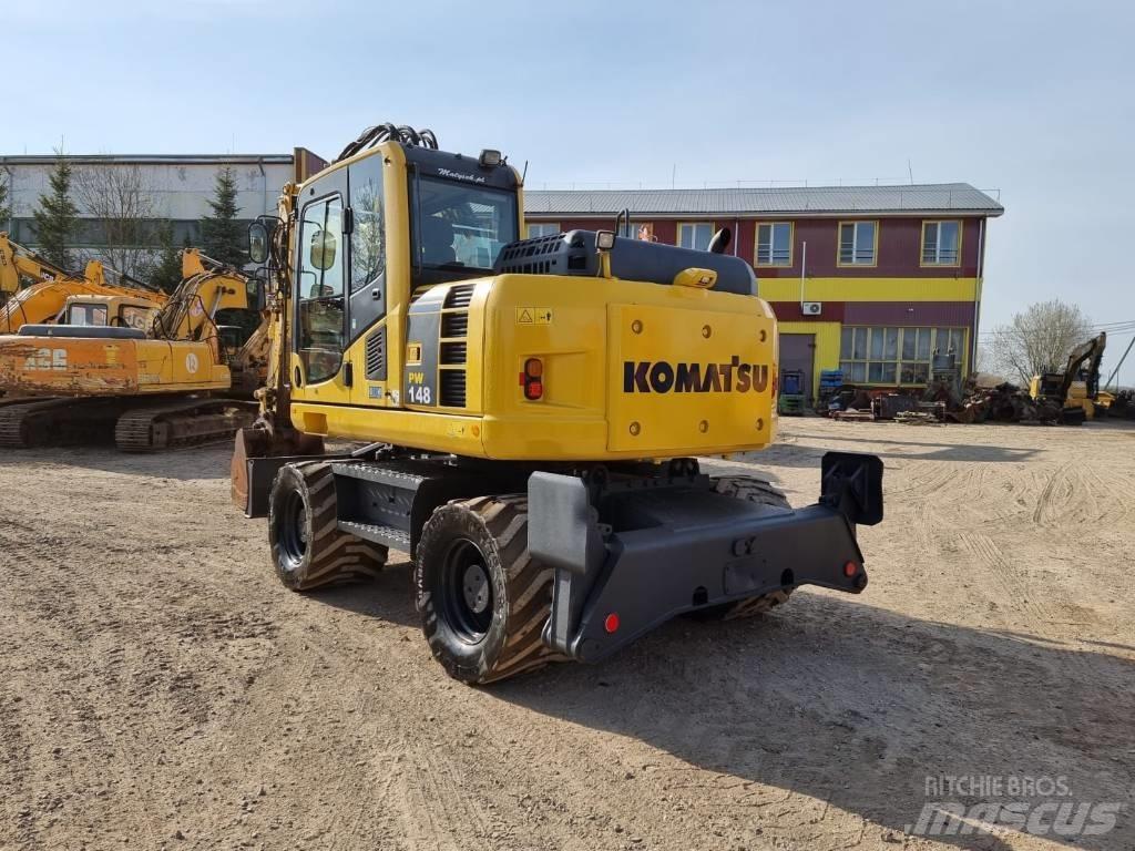 Komatsu PW 148-8 Escavatori gommati