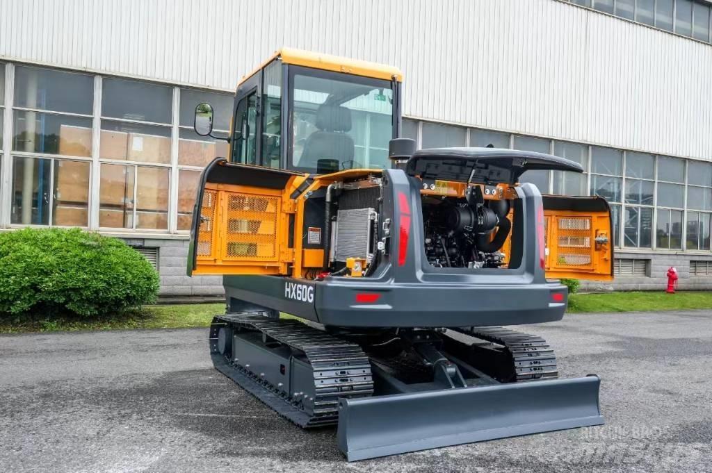 Hyundai HX 60 Escavatori gommati