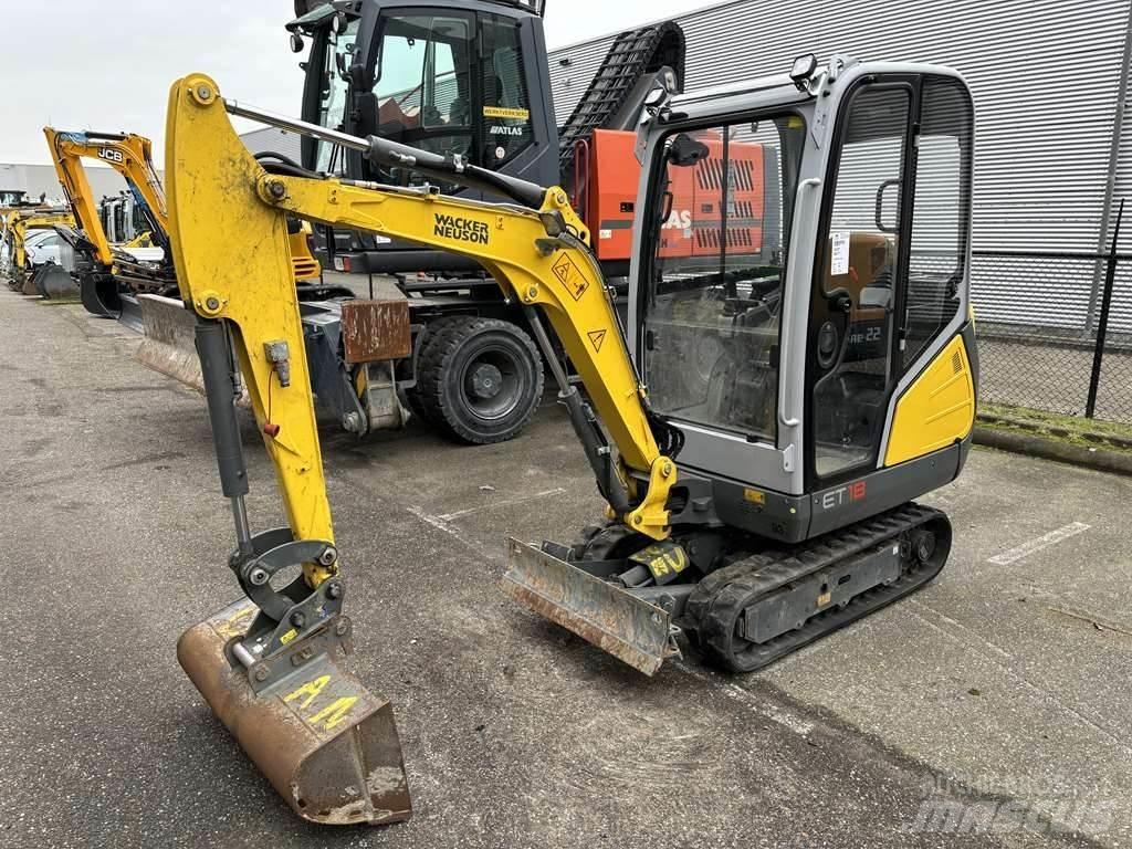 Wacker Neusen ET18 Miniescavatori