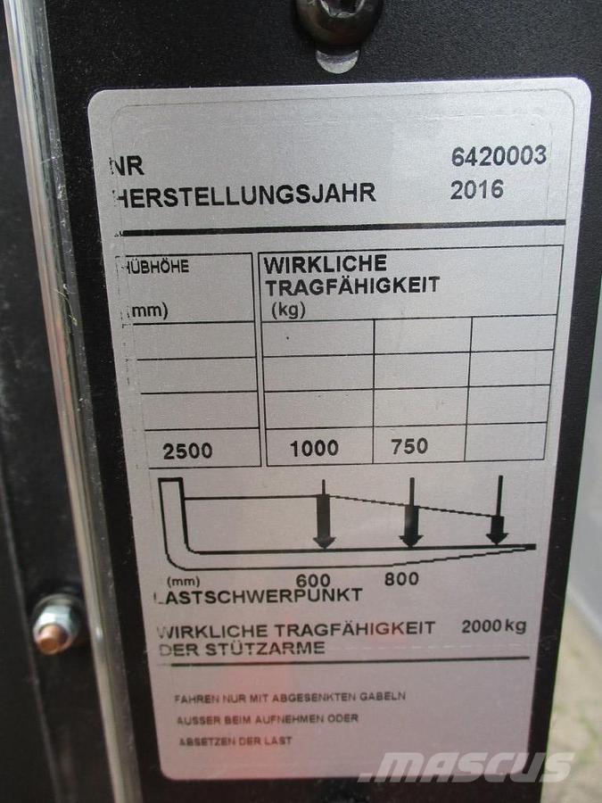 BT SPE200D Carrelli elevatori bassi a piattaforma