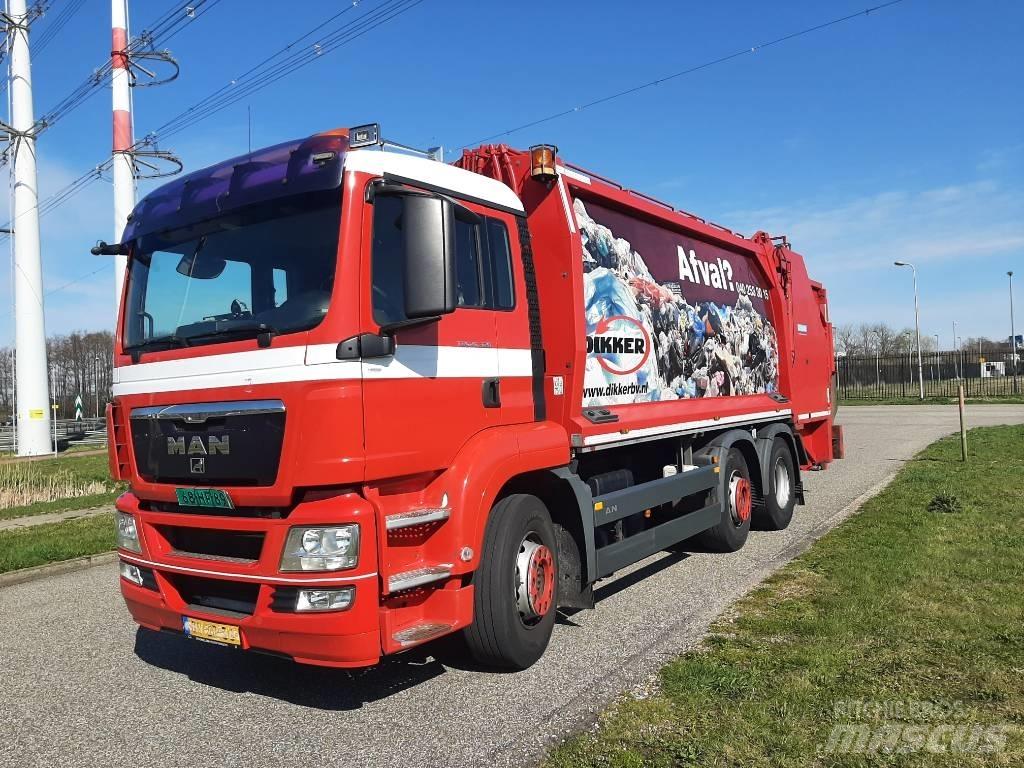 MAN tga 26.320 Camion dei rifiuti