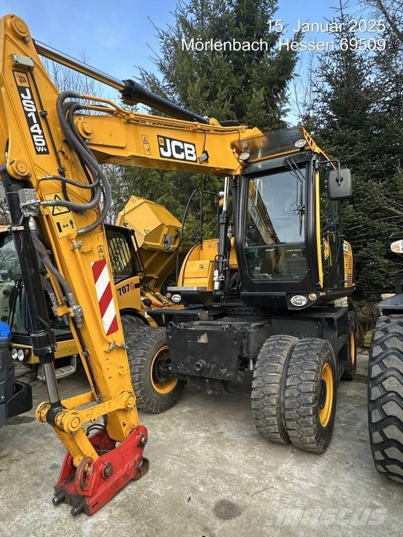 JCB JS145W PLUS Escavatori gommati